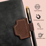 Magnetic bookmark with advanced and minimalist design for student reading, magnetic pen clip bookmark