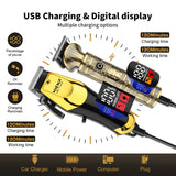 hiena Professional Barber Fade Clippers 0mm Zero Gapped Edgers Hair Trimmer Electric Men Bald Head Finish Hair Cutting Machine