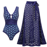 2Pcs Laster Cut Swimsuit Women Sexy Bikini Push Up Swimwear 2025 V Neck Swim Suit Female Bandeau Biquini Bathing Suit Beachwear