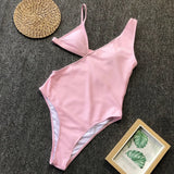 3 Colors Sexy One Piece Swimsuit Swimwear Women Hollow Solid One-piece Bathing Suit Beachwear Banadores Mujer 2026 Bikinis Mujer