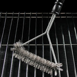 Barbecue Brush Cleaning Tool Stainless Steel Non Stick Cleaning Brush Barbecue Accessories Stainless Steel Wire Barbecue Brush