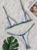 2026 Micro G String Diamond Bikini Women Swimsuit Female Triangle Swimwear Two Pieces Bikini Set Halter Bather Bathing Suit Swim