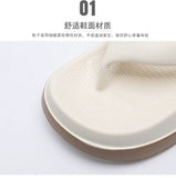 Woman Beach Flip Flops Fashion Summer Shoes 2025 Trend Girls Platform Sandals Soft EVA Non-slip Female Indoor Outdoor Slippers