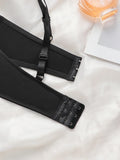 Women's sexy embroidered lace plus size bra with steel rims gathered push up straps adjustable breathable bra MR2555