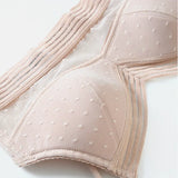 Sexy Backless Bra U-Shaped Beautiful Back Sling Underwear for Women Thin Section Seamless Brassiere Small Chest Gathered Bras