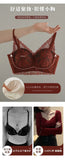 Tight Fit French Lace Bra for Small Bust - Comfort Lift Anti Sagging, Sexy Lace Back & Thin Strap Lingerie MOYISU Sexy Bras AB