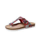 Summer Women Slippers Clip Toe Platform Beach Flat Flip Flops Ladies Sequins Slippers Non-Slip Women Sandals