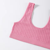 Women Seamless Bra Set Sports Low Rise Shorts Non-wire Tops Sexy Lingerie Set Female Comfort Underwear Set