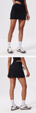 Tennis Suit Set Yoga Set Casual Outdoor Bra Golf Short Skirt Anti-light Running Pocket Fitness Suit Breathable Sports Tank Top