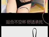 MOYISU French Lace Bra Panty Set Push-Up Anti-Sag Sexy Lingerie Pure Allure Adjustable Support Small Chest Comfort Summer Trendy