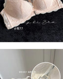 Summer Hot Sale! Front Closure Compression Bra for Small Bust - Sexy Lace Back Push Up Bralette, Lightweight Invisible Comfort