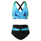Fashion Swimsuit Set Women's Bikini Sets Sexy Summer Beach Holidays Two Piece Swimwear Swimming Clothing Beachwear
