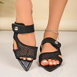 2026 Women Sandals Black  Thin  Summer  Woman  Peep Toe Fashion Dress Party Shoes