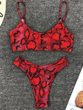 2026 Sexy Leopard Brazilian Bikini Female Swimsuit Women Swimwear Two Pieces Bikini Set High Cut Push Up Bathing Suit Swim Lady