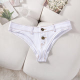 Sexy Low Waist Mini Denim Shorts Women Summer Beach Short Pants Jeans Woman Fashion Womens Club Party Jean Micro Shorts LTMW