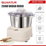 SUNATUR Dough Kneading Machine Household Stand Mixer with Chinese & Western Modes Timed Fermentation  Cream Whipping