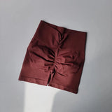 Women's High Waist Sports Shorts Slimming Peach Hip Lifting Running Cycling Gym Tight Three Point Speed Drying Short Pants