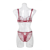 Summer French Minimizer Bra Beachwear Large Bust Pure Embroidery Lace Ultra Thin Plate Size Light Support Wirefree AU MOYISU