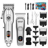 hiena Hair Clipper Barber Professional Cordless Trimmer Magnetic Motor Mower Men Hair Cutter 9000 RPM Hair Cutting Machine