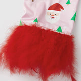 Women Two Pieces Christmas Pajama Set Santa Claus Print Long Sleeve Shirt with Shorts Fall Sleepwear Loungewear