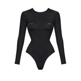 2026 2Pcs Sexy Women One Piece Swimsuit Female Swimwear Solid Biquini High Cut Monokini Push Up Swim Suits Bathingsuit Beachwear