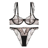 Summer French Minimizer Bra Beachwear Large Bust Pure Embroidery Lace Ultra Thin Plate Size Light Support Wirefree AU MOYISU