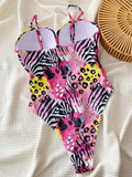 Wrinkled Bra Cup Swimsuits 2025 Female Swimwear One Piece Swimsuit Women Monokini High Cut Bathing Suit Swim Beach Wear Bodysuit