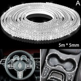 Car Decorative Stickers Auto Crystal Artificial Diamond Girls Car Decoration Accessories Auto Interior Cover  Waterproof amagi