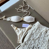 Micro Bikini 2025 Sexy Women Swimsuit Push Up Swimwear Sexy Bikini Set Brazilian Biquini Female Swimming Suit Starfish Beachwear