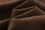 Foridol Buttons Brown Suede Jacket Autumn for Women Pockets Casual Turn Down Collar Short Jacket Femme Veste Chic New Coat
