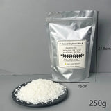 1000/500/250/100g Natural Soy Wax For DIY Handmade Candles Crafts 100% Additive-Free Scented Candle Raw Material Making Kit