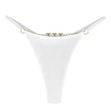 1pcs Rhinestone Heart Decor Sexy Women G-string Sexy Lingerie Erotic Elegant Female Underwear Breathable Fashion Lady Thongs