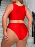 Women’s Sexy Embroidered Lingerie Set, Plus Size Front-Closure Minimizer Bra, Supportive Side-Smoothing Underwear