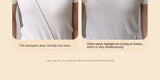 MOYISU Slim Back Bras Women with Small Breasts Gathered Up To Close The Breast with A Backless Bra Cover Without Underwire