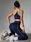 2 pcs Women Seamless Yoga Sets Jogging Outfit Sport Leggings Bra Sportswear Woman Gym Outfit Workout Set Yoga Clothes Activewear