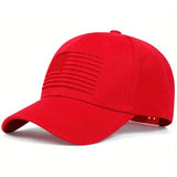 Fashion American Flag Embroidery Baseball Caps Spring and Summer Outdoor Adjustable Casual Hats Sunscreen Hat