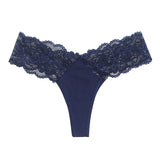 1pcs 1-4XLLace Sexy Women G-string Low-Rise Red Perspective Floral Panties Breathable Intimate Lingerie Ladies Thongs Underwear