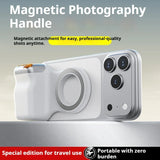 Mobile phone magnetic assistant camera DSLR style suitable for iPhone and Android, comfortable ergonomic grip handle, lightweigh