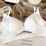 MOYISU Sexy Wireless Minimizer Bra - Seamless Backless Bralette for Large Chest, Anti Sagging Front Closure Breathable Comfort
