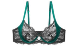 Sheer Lace Teddy Lingerie Set Panty Sexy Bra & Panty Set Ultra Thin Comfortable Summer Wear S-3XL BC Sexy Gift Sexy Tushy MOYISU