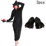 New Toothless Dragon Animal Unisex Adult Kigurumi Unicorn Onesie Pajamas Cartoon Halloween Family Party Costumes Jumpsuits