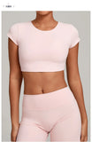 Sexy Hollow Out Backless Sports Shirts Women Shorts Sleeve High-strength Double-layer Stitching Without Chest Sports Tank Tops