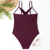 S - XXL Sexy Wrinkled One Piece Swimsuit Women Swimwear Female Monokini Swimsuits 2025 Bathing Suit Swim Beach Wear Bodysuit
