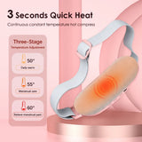 AGDOAD USB Menstrual Heating Pad With Abdominal Vibration Massager