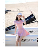 Swimsuit for Women in Summer, Conservative and Slimming, One-piece Skirt Style Swimsuit New Year's Hot Spring Plus Size Swimsuit