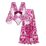 2026 New 2Pcs Ruffle Swimsuit Bandeau Biquini Sexy Bikini Women Swimwear Long Skirt Swimming Suit Female BathingsuitBathing Suit