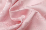 New Chinese style pajamas with breast pads, simulated silk, ice silk home wear, satin jacquard pajamas set