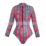 Sexy Mesh Swimsuit 2026 Tren Fashion High Waist Surfing Belly Control Swimwear 2pcs Outfits Long Sleeve Top Long Pant Cover Up