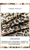 Women Sexy Leopard Print Slip Nightdress Removable Padded Drawstring High Slit Midi Nightgown Loungewear