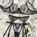 Women's Sexys Lingerie Woman Senxual Bra and Panty Set Romantic Lingeries Set for Woman Hot Lingeries Sets Sexy Outfit Thong
